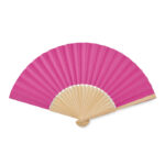 Éventail pliable en bambou naturel – vue 8