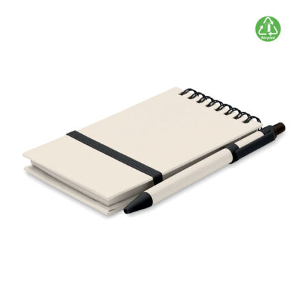 Carnet A5 couverture carton de lait recyclé