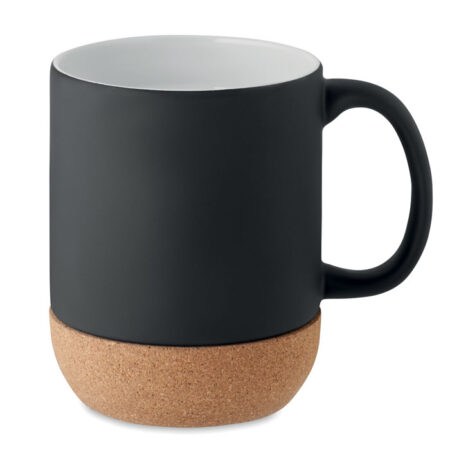 Tasse céramique grès avec anneau liège 300ml