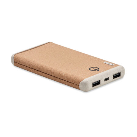 Powerbank 10 000 mAh slim multi-connecteurs