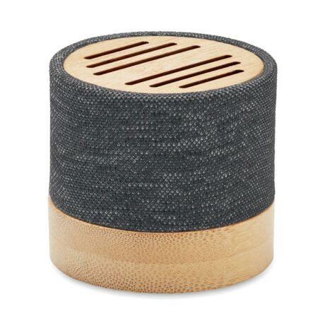 Enceinte sans fil bambou et RPET recyclé
