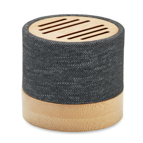 Enceinte sans fil bambou et RPET recyclé