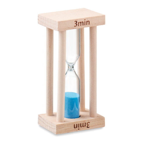 Sablier décoratif bois 3 minutes