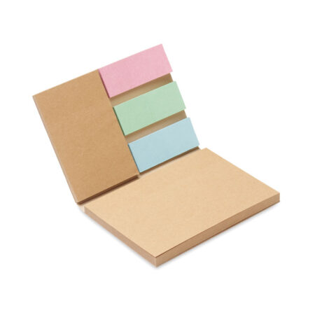Set mémo papier recyclé format carré