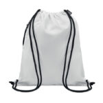 Grand sac à cordon RPET recyclé 40x48cm – Image 3