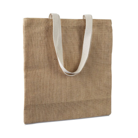Sac provisions cabas en jute naturel 40cm
