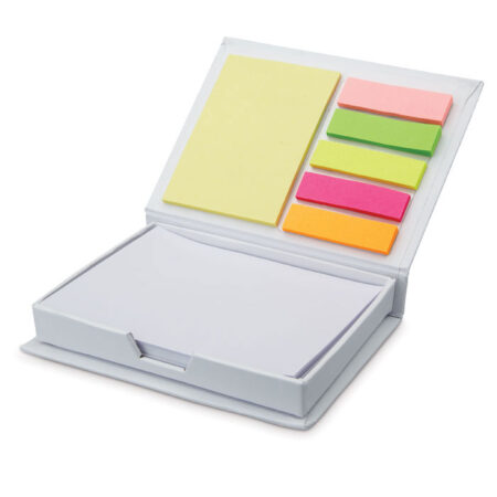 Bloc-notes avec étiquettes autocollantes papier