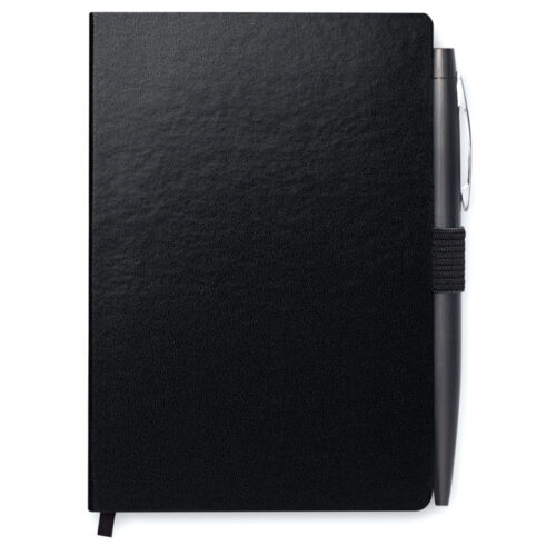 Duo carnet A6 & stylo papier recyclé