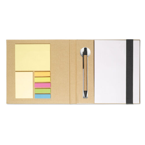 Set papeterie papier recyclé – vue 2