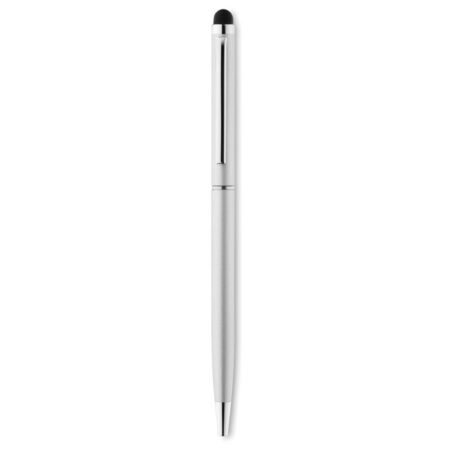 Stylo-stylet métal recyclé slim – vue 2