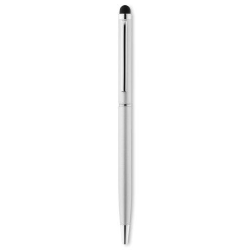Stylo-stylet métal recyclé slim – vue 2