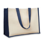 Grand sac de courses jute naturel 42cm – Image 3