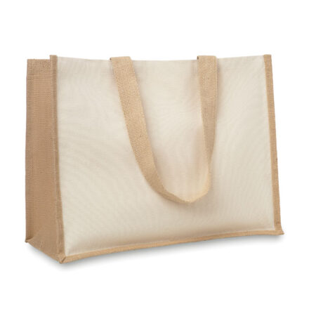 Sac en toile de jute personnalisable