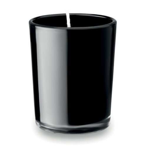 Bougie parfumée en verre 5x6cm
