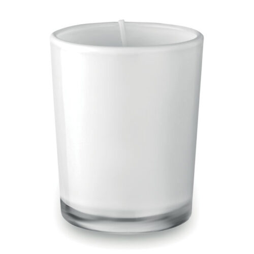 Bougie parfumée en verre 5x6cm – vue 2