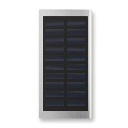 Powerbank solaire alu recyclé 8000mAh – vue 2