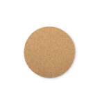 Sous-verres ronds en liège naturel Ø10cm
