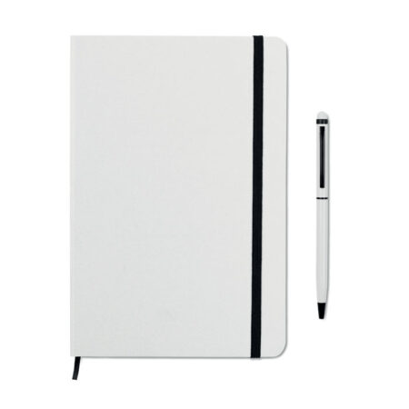 Coffret carnet A5 papier + stylo assorti – vue 2