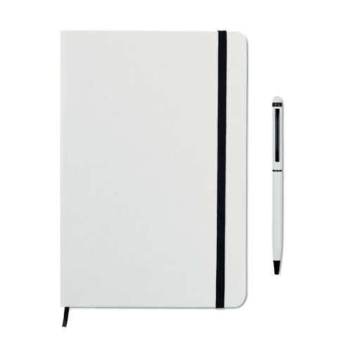 Coffret carnet A5 papier + stylo assorti – vue 2