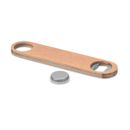 Grand décapsuleur en bois personnalisable