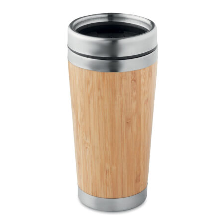 Mug de voyage isotherme en acier inoxydable