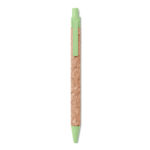 Stylo bille liège et paille de blé – vue 3