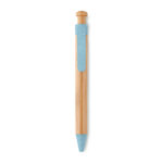 Stylo bille bambou et paille de blé – vue 2