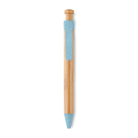 Stylo bille bambou et paille de blé – vue 2