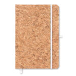 Carnet A5 couverture liège naturel – papier recyclé – vue 2