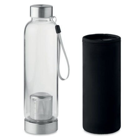 Bouteille en verre transparent 500ml
