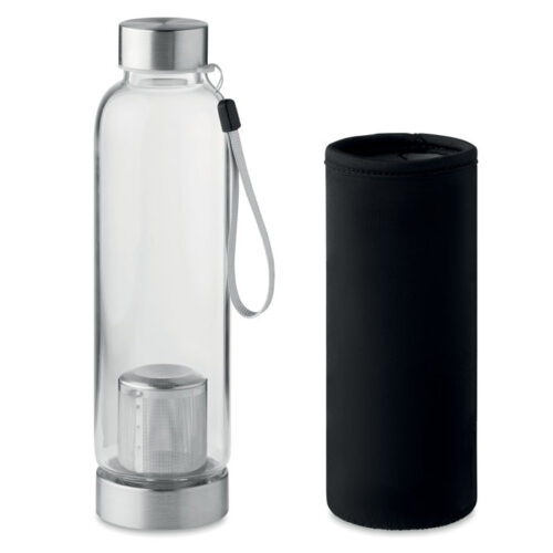 Bouteille en verre transparent 500ml