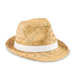 Chapeau de paille naturelle tressée – vue 2