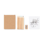 Set de coloriage enfant en bois