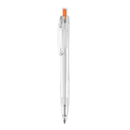 Stylo bille push en RPET recyclé – vue 2
