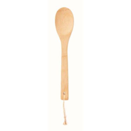 Petite cuillère à salade en bambou naturel