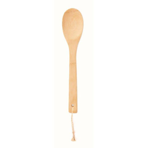 Petite cuillère à salade en bambou naturel