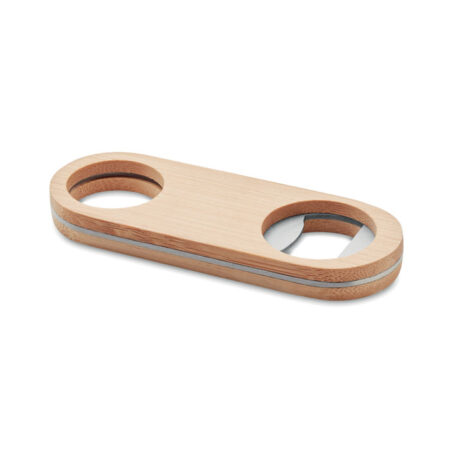 Décapsuleur en bambou personnalisable