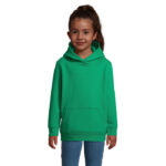 Sweat à capuche enfant Condor coton recyclé – vue 7