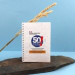 Carnet A6 en papier graines personnalisé – Carnet écologique à planter – Image 2
