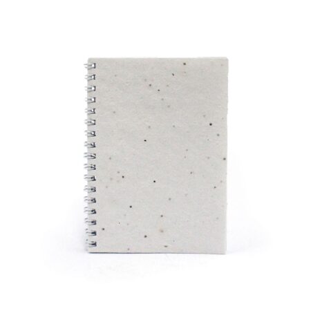Carnet A6 en papier graines personnalisé – Carnet écologique à planter