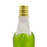 Collerette bouteille en papier graines personnalisée | Étiquette écologique à planter