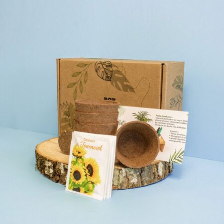 Coffret jardinage personnalisé – Box jardinage écologique pour entreprise