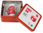 Kit de premiers secours MyKit en boîte métallique personnalisable