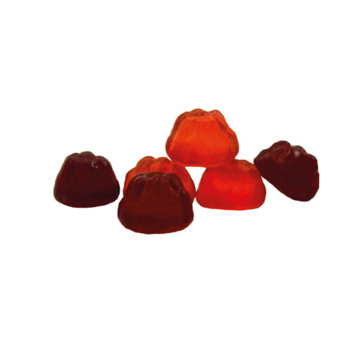 Bonbons bio fruits rouges personnalisés en sachet 10 g – vue 2