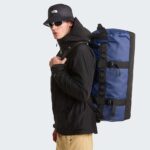 Sac de voyage Base Camp Duffel M The North Face personnalisé en broderie – vue 7