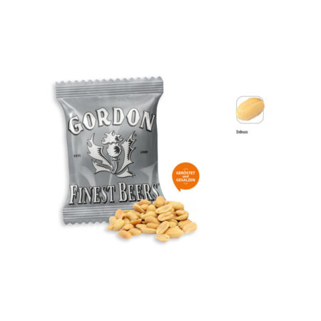 Cacahuètes en sachet promo personnalisable 10 g
