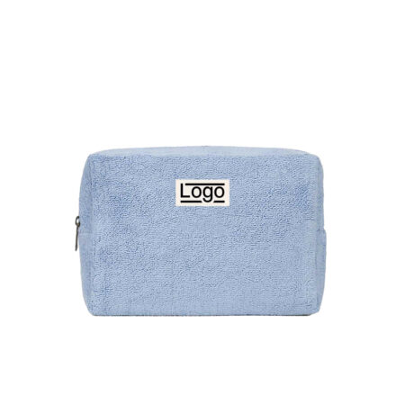 Trousse en éponge biologique à fermeture éclair