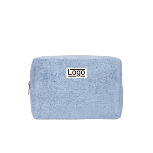 Trousse en éponge biologique à fermeture éclair