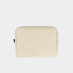 Trousse en jute biologique à fermeture éclair – vue 4
