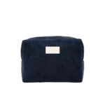 Trousse en velours côtelé biologique à fermeture éclair – vue 4